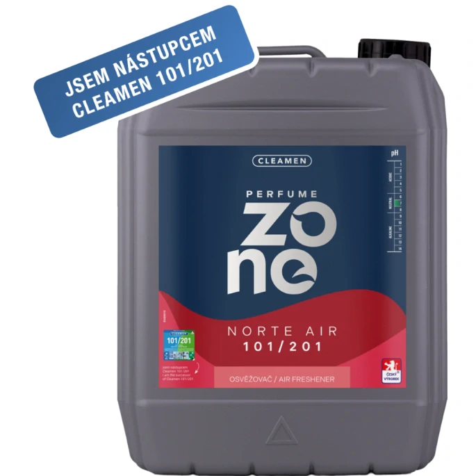 CLEAMEN osvěžovač PERFUME ZONE Norte air 101/201 5 l