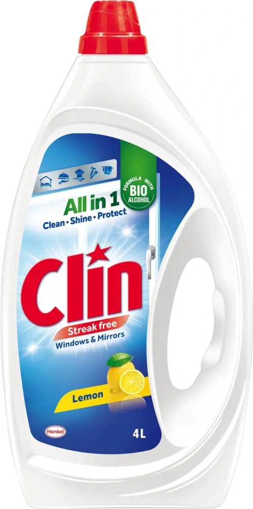 Clin čistič oken Lemon 4 l