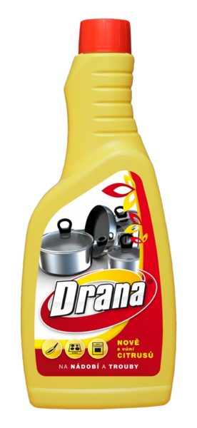 Drana čistič na trouby 500 ml