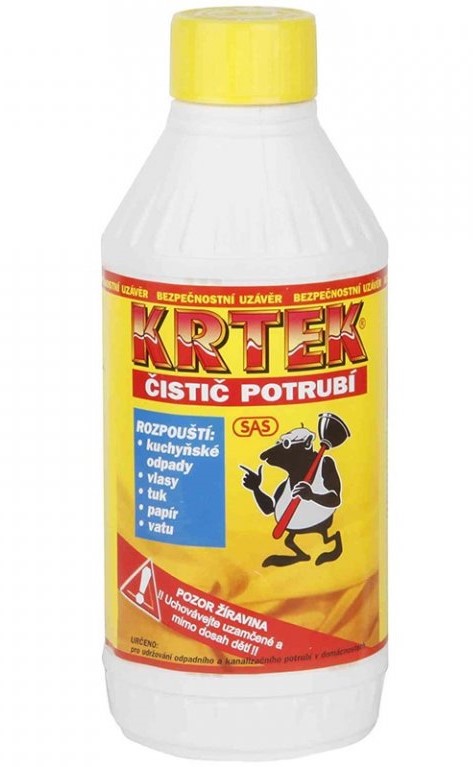 Krtek čistič potrubí 900 g