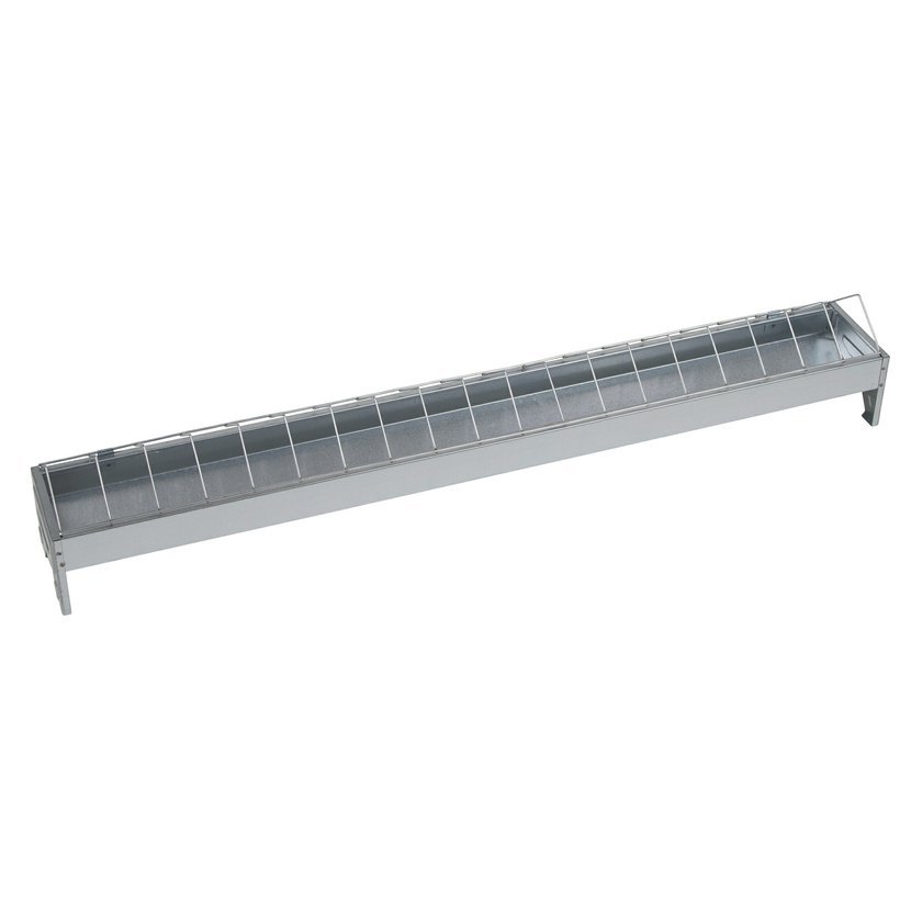 Krmítko pro slepice 100 cm pozinkované