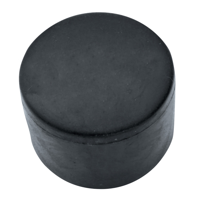 Krytka sloupku PVC černá 48 mm