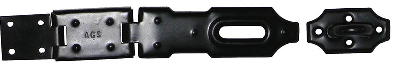 Petlice lakovaná černá 280 x 140 mm