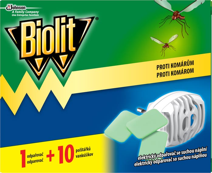 Biolit el. odpařovač se suchou náplní