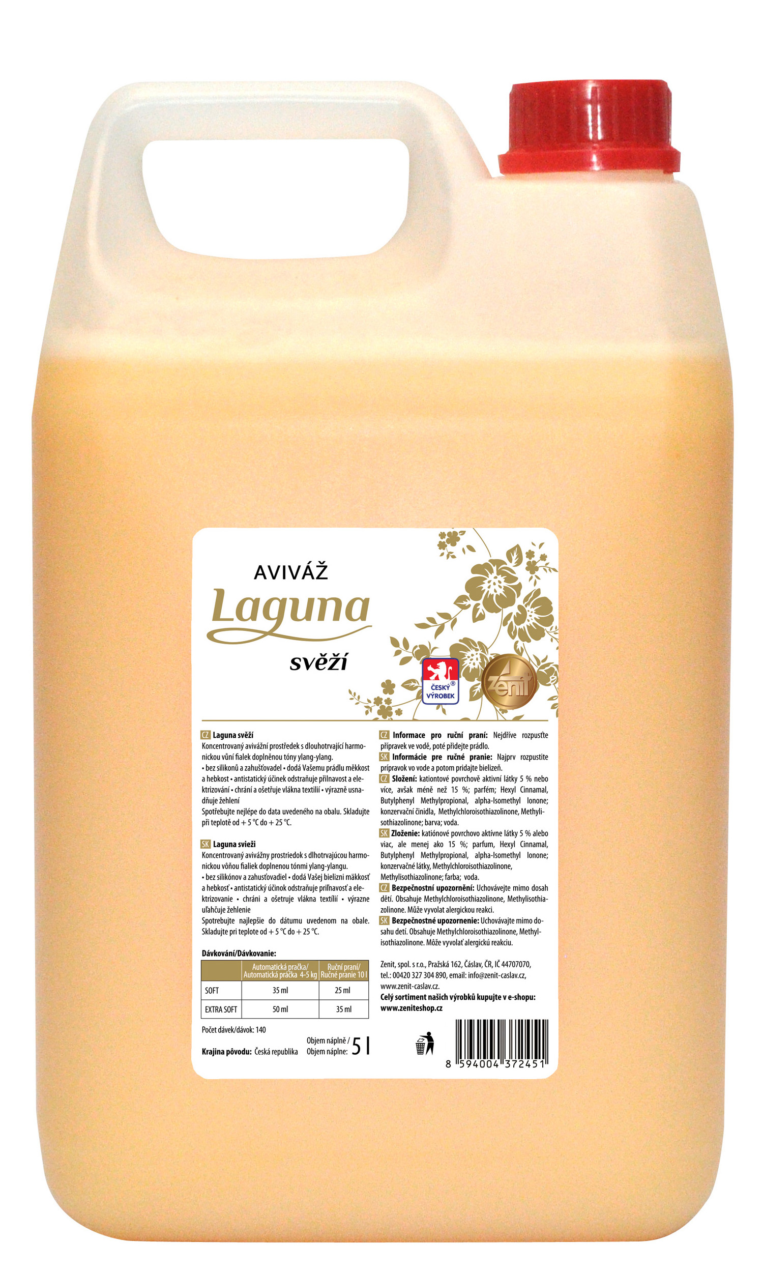 Laguna aviváž svěží 5 l