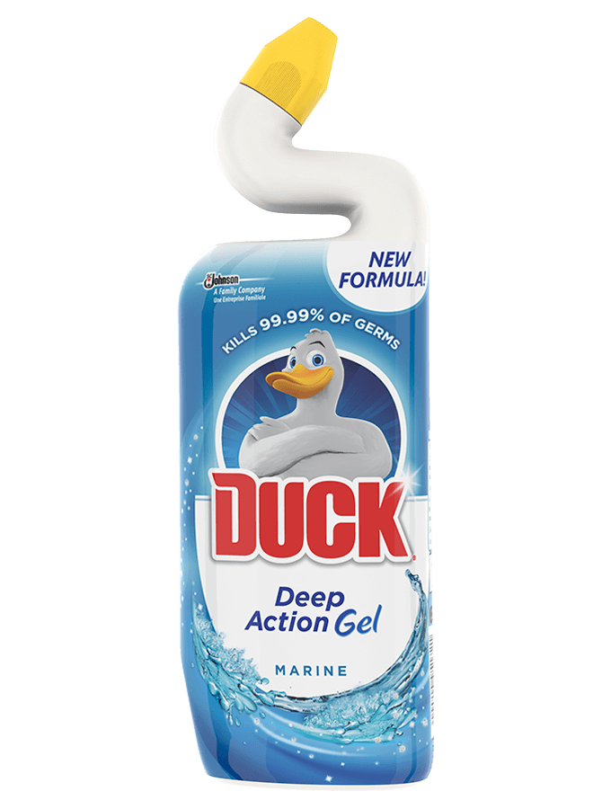 Duck tekutý WC čistič Deep Action Gel Marine 750 ml
