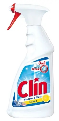 Clin čistič oken Windows & Glass Lemon 500 ml