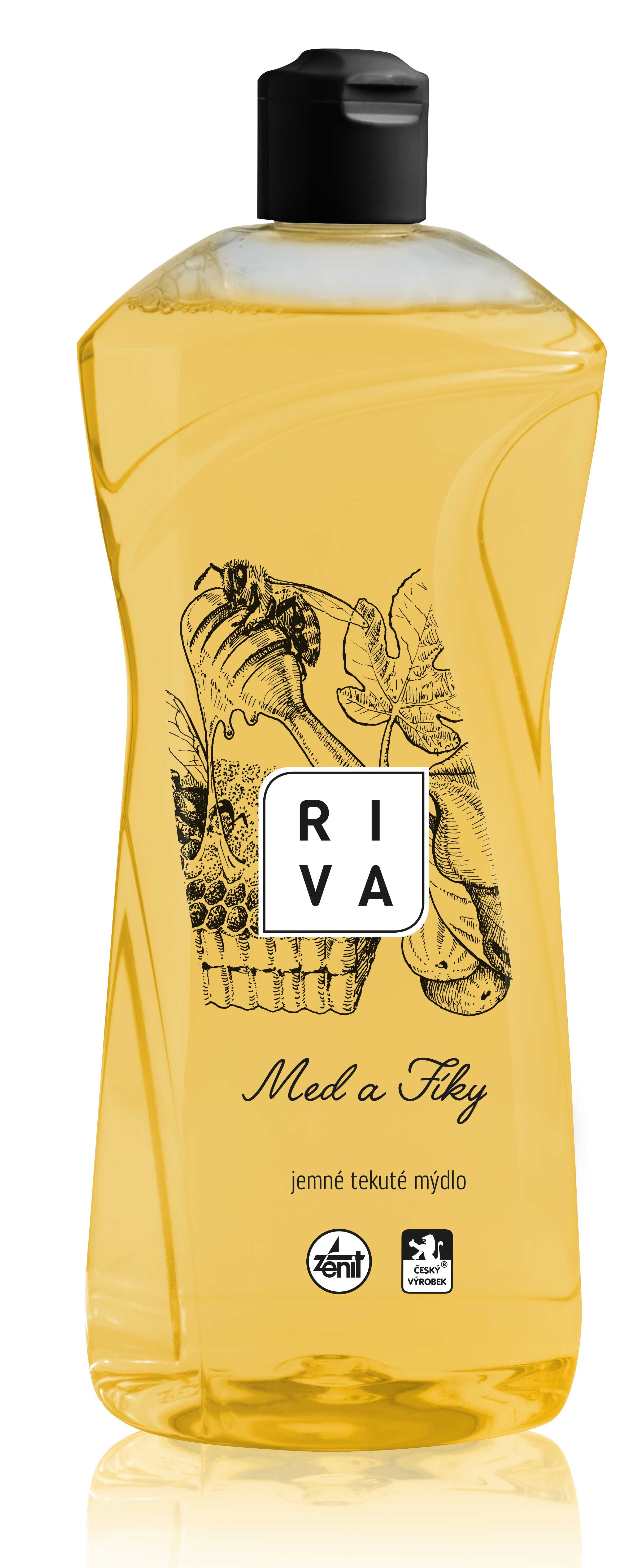 Riva tekuté mýdlo Med a Fíky 1 kg