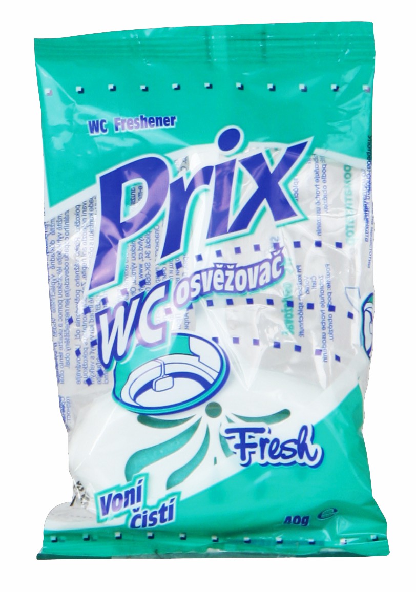 Prix WC osvěžovač zelený 40 g
