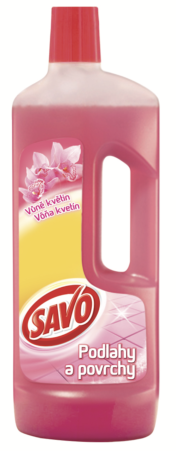 Savo na podlahy a povrchy Vůně květin 750 ml