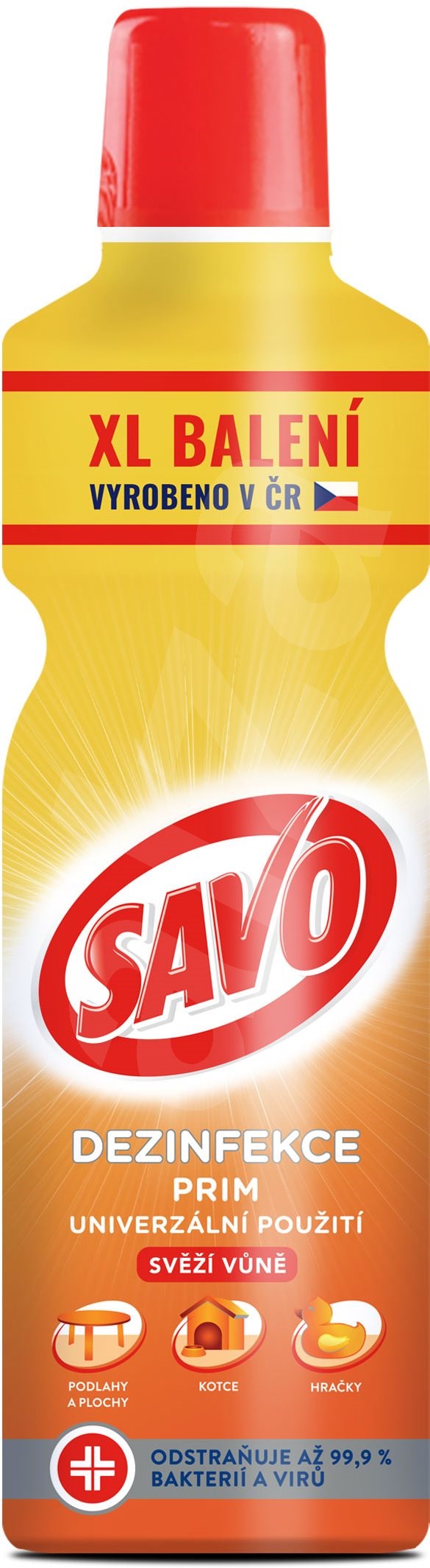 Savo dezinfekce Prim Svěží vůně 1,2 l