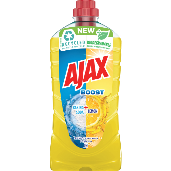 Ajax Boost Baking Soda Lemon 1 l