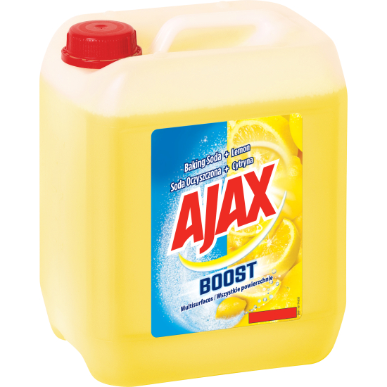 Ajax Boost Baking Soda Lemon 5 l