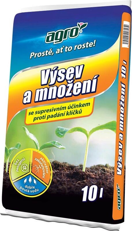 AGRO Substrát pro výsev a množení 10 l