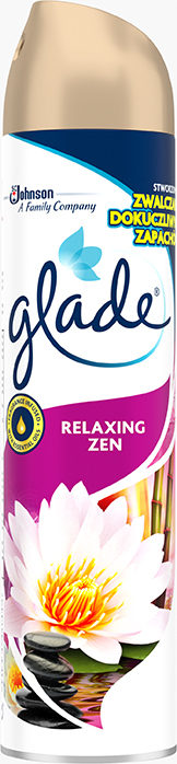 Glade aerosol osvěžovač vzduchu Relaxing Zen 300 ml