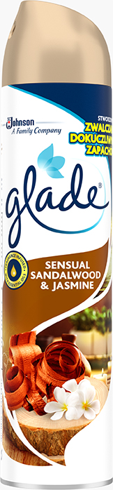 Glade aerosol osvěžovač vzduchu Sensual Sandalwood & Jasmine 300 ml