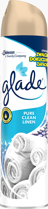 Glade aerosol osvěžovač vzduchu Pure Clean Linen 300 ml