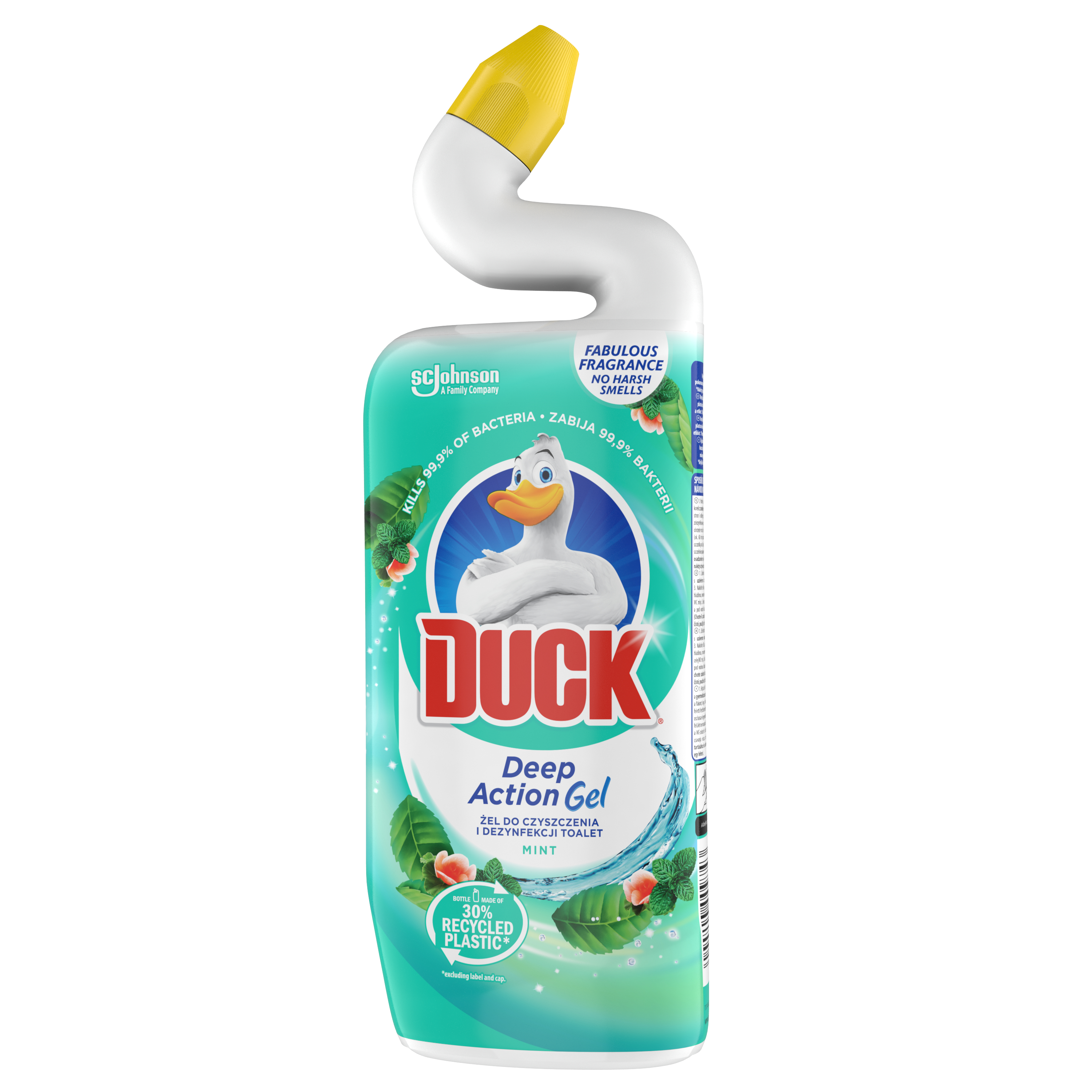 Duck tekutý WC čistič Deep Action Gel Mint 750 ml