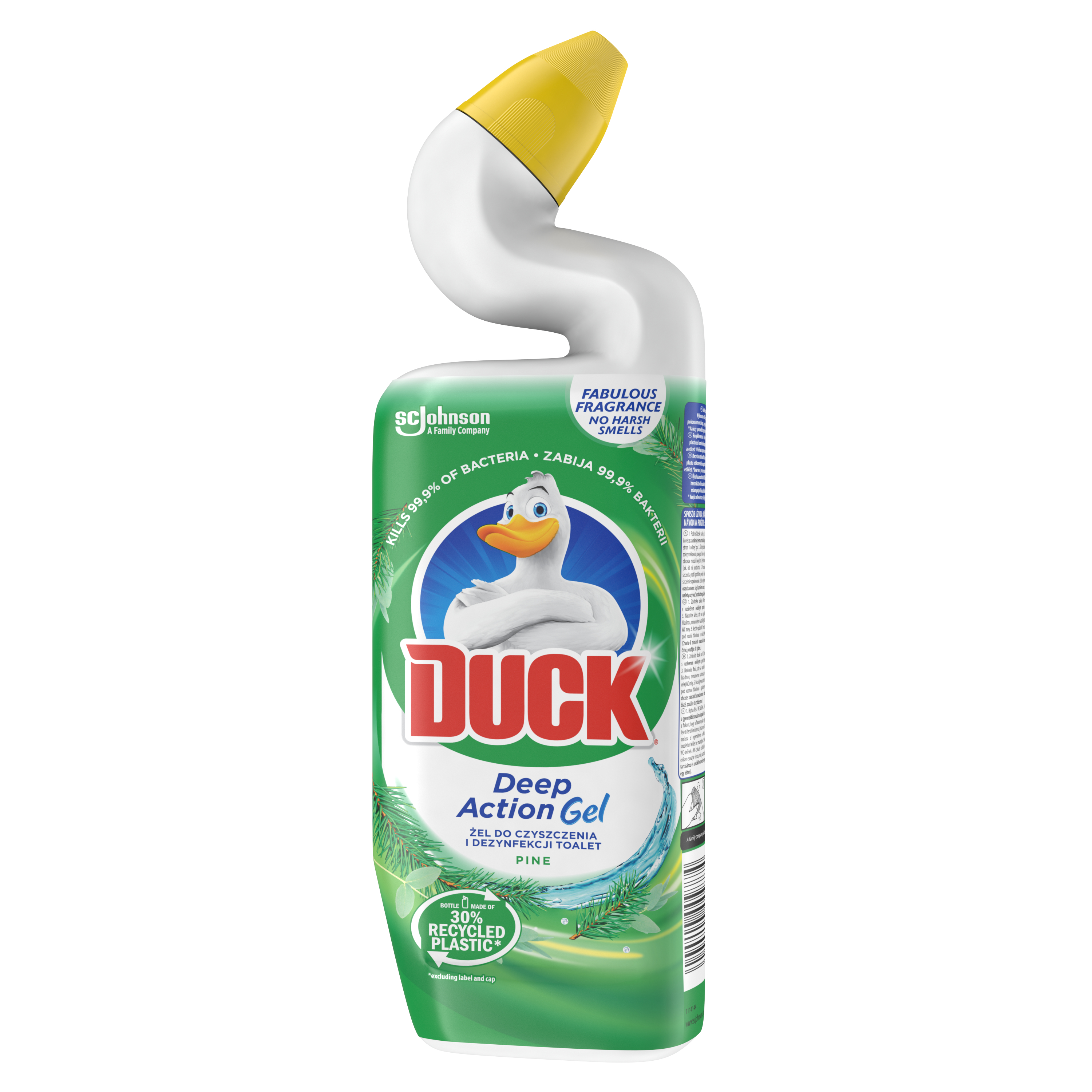 Duck tekutý WC čistič Deep Action Gel Pine 750 ml