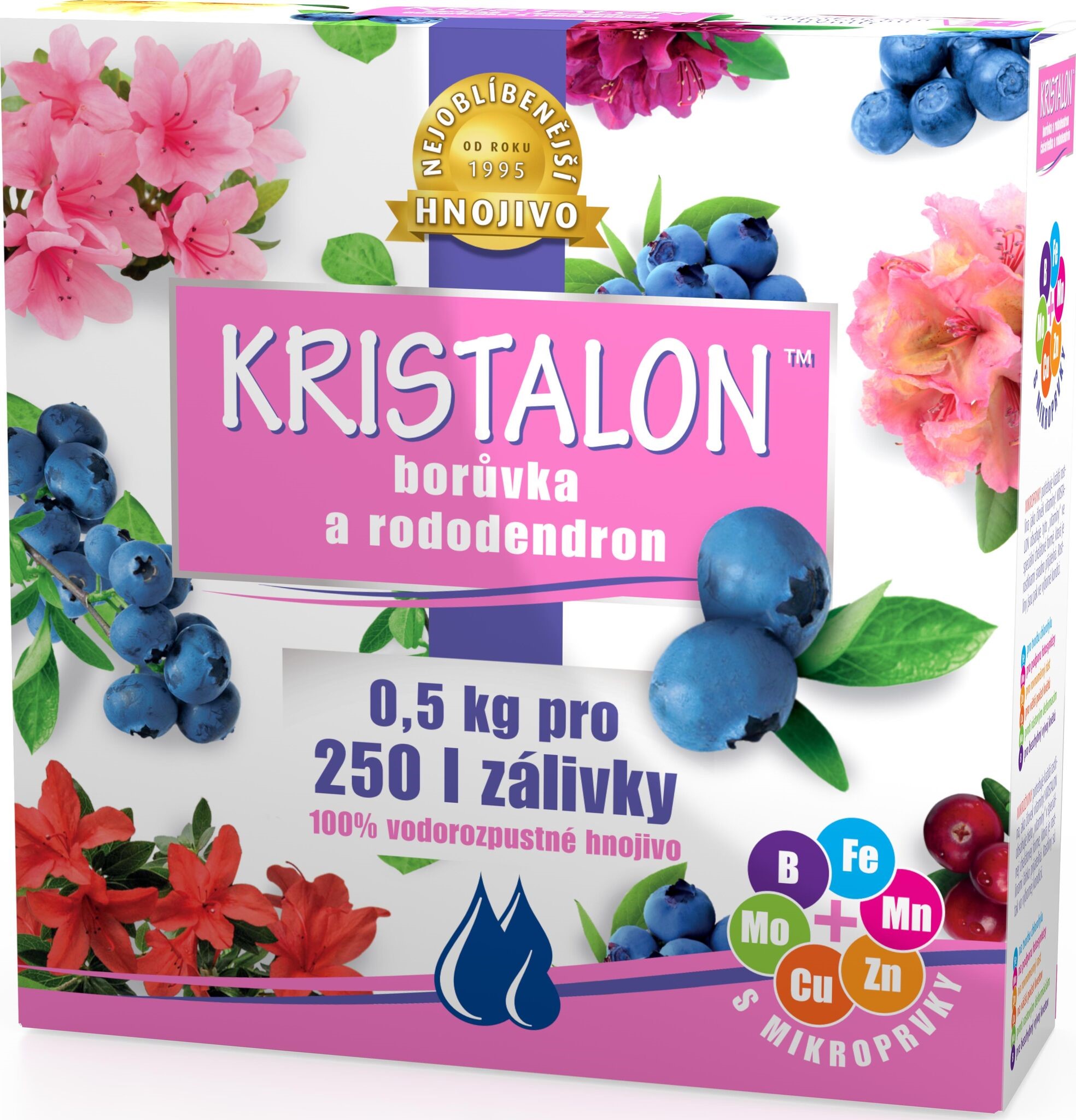 Kristalon Borůvky a rododendrony 500 g
