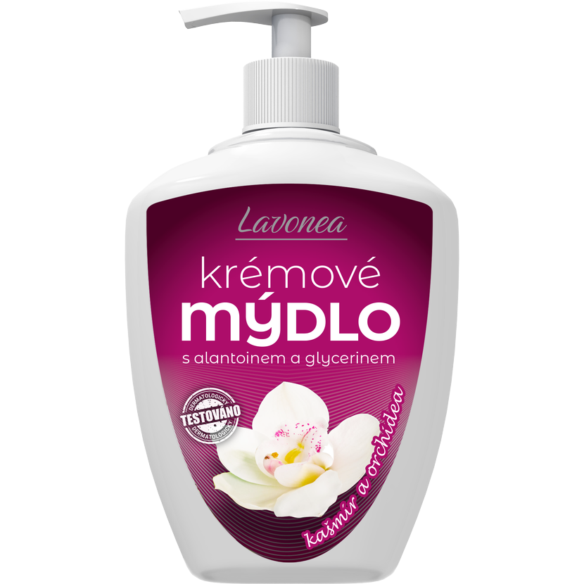 Lavonea krémové mýdlo kašmír & orchidea 500 ml