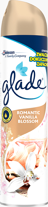 Glade aerosol osvěžovač vzduchu Romantic Vanilla Blossom 300 ml