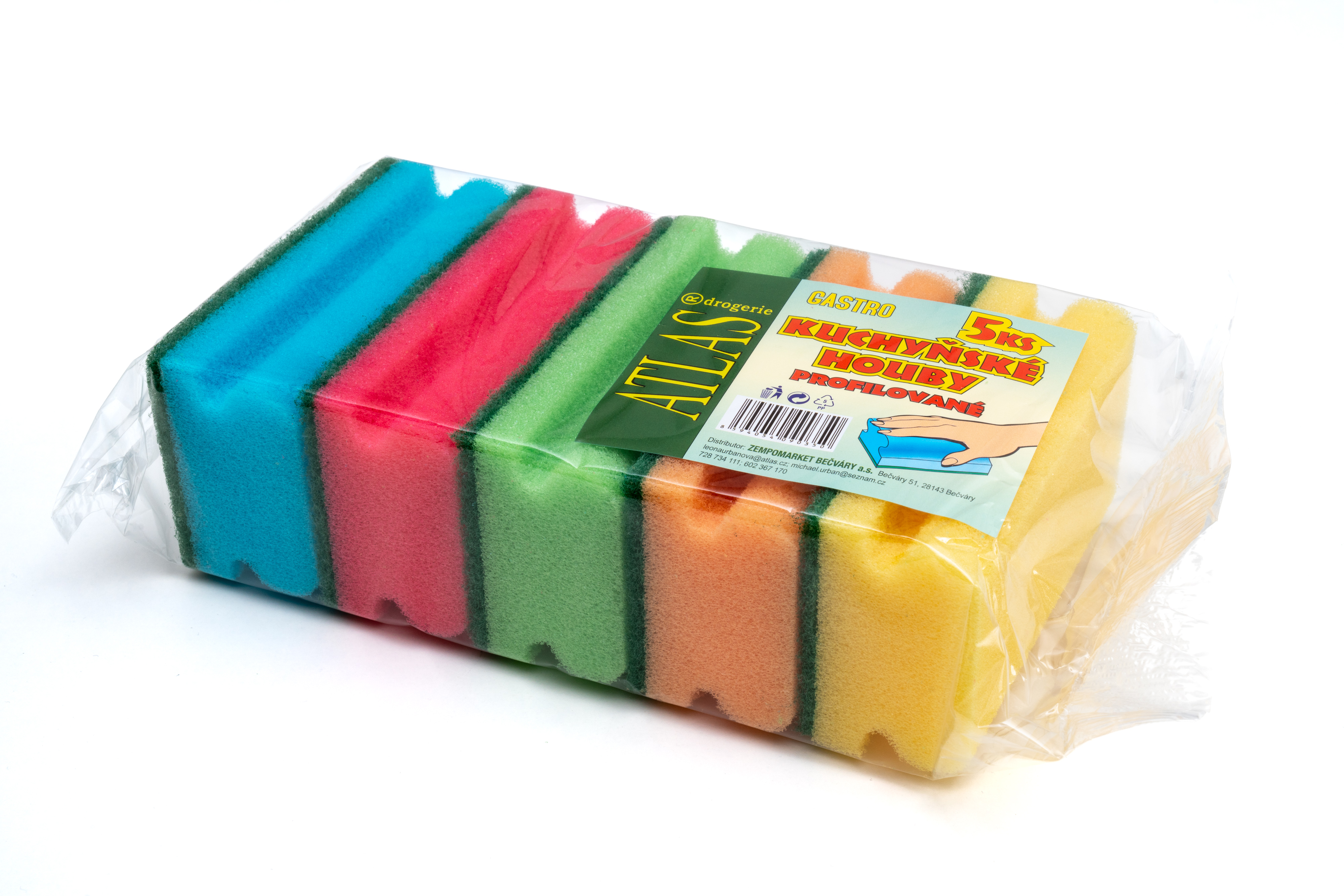 Houba na nádobí profilovaná MIDI 5 ks