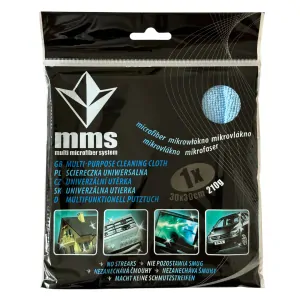 Mikroutěrka 30 x 30 cm modrá 210 g, č. 128