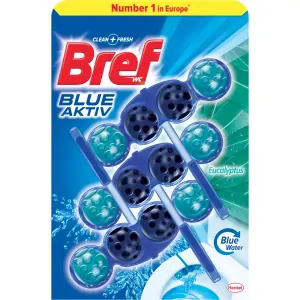 Bref WC blok Blue Aktive Eucalyptus 3 × 50 g