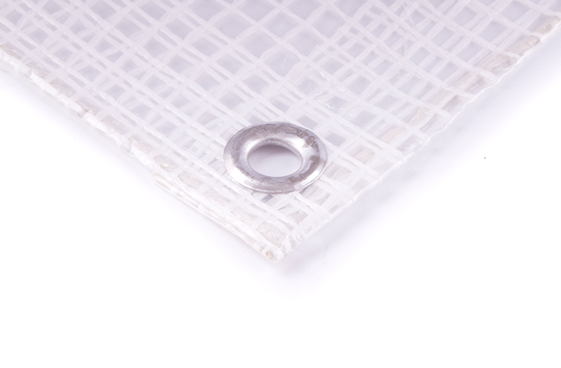 Plachta zakrývací průhledná 3 x 5 m, 150 g/m2