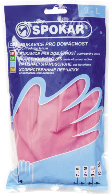 Spokar Rukavice úklidové č. 9 - L