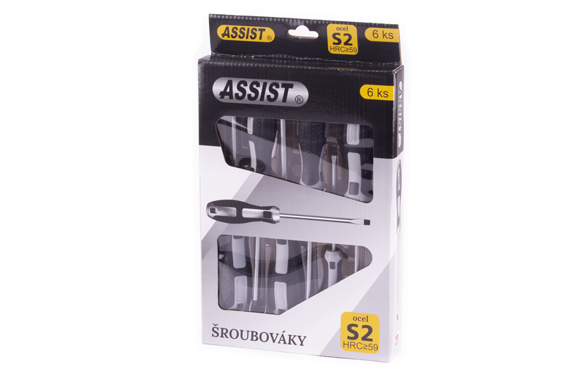 Šroubováky Assist, 6 dílů