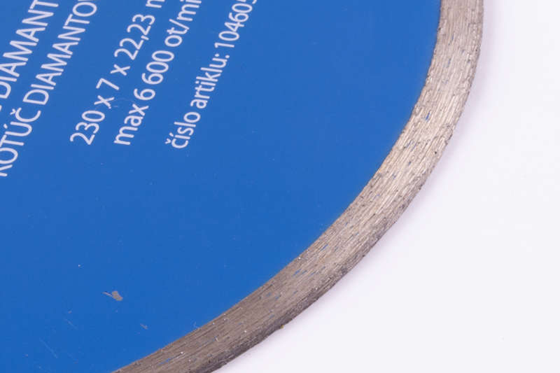 Kotouč diamantový plný 115 mm