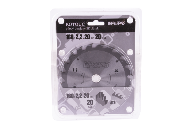 Kotouč pilový 160 x 2,2 x 20 mm/20z