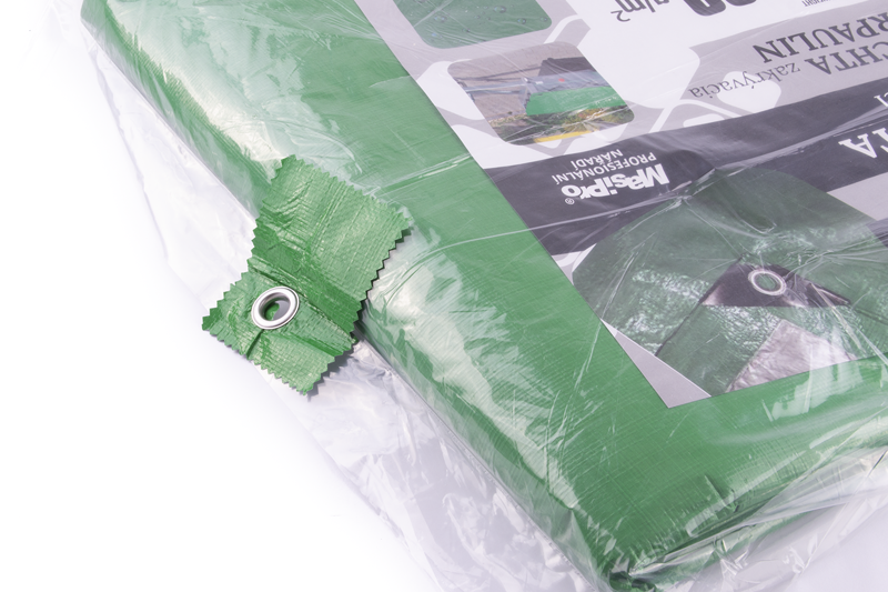 Plachta zakrývací zeleno-šedá 4 x 5 m, 180 g/m2