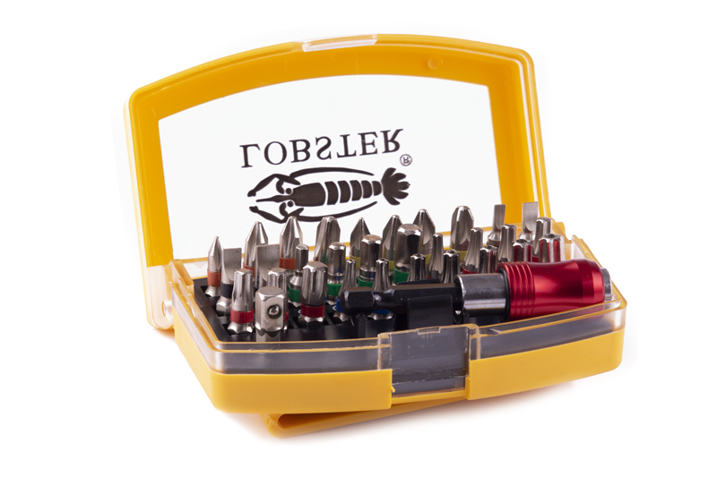 Bity sada 25mm/32ks vč. adaptéru