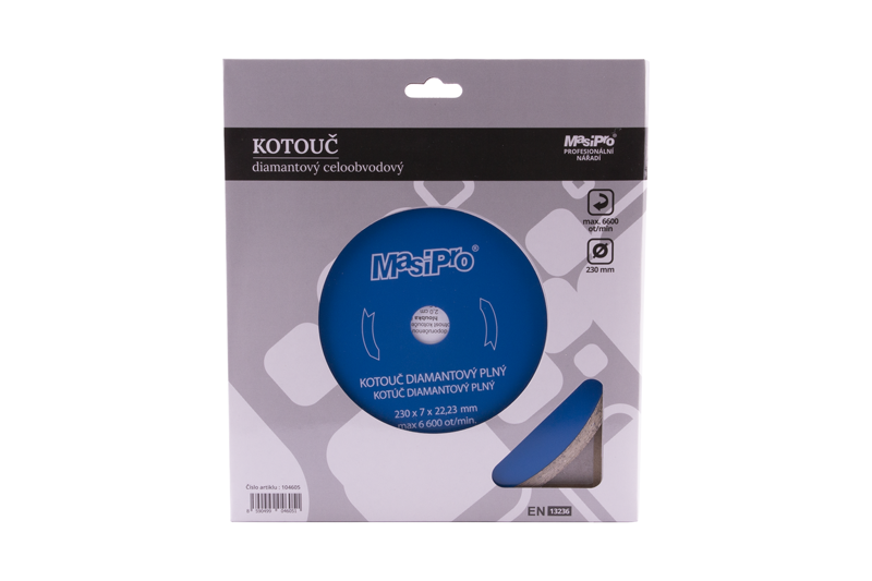 Kotouč diamantový plný 230 mm