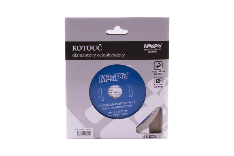 Kotouč diamantový plný 150 mm