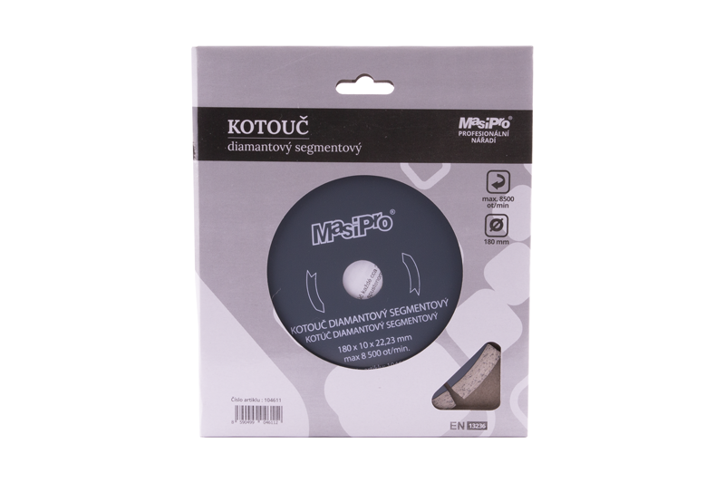 Kotouč diamantový segmentový 180 mm