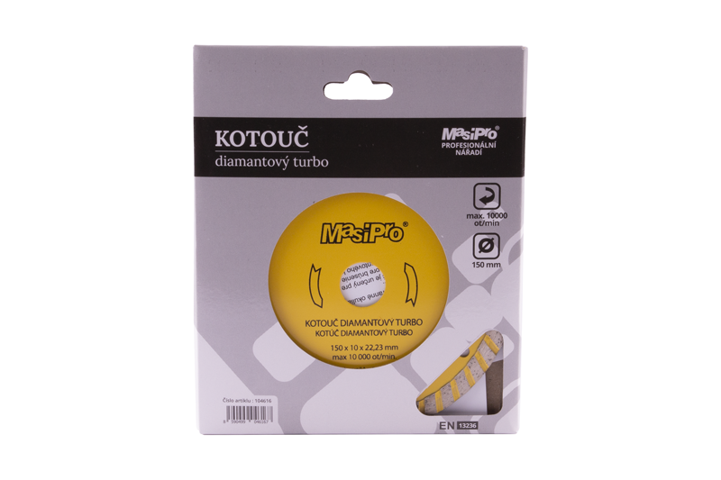 Kotouč diamantový turbo 150 mm