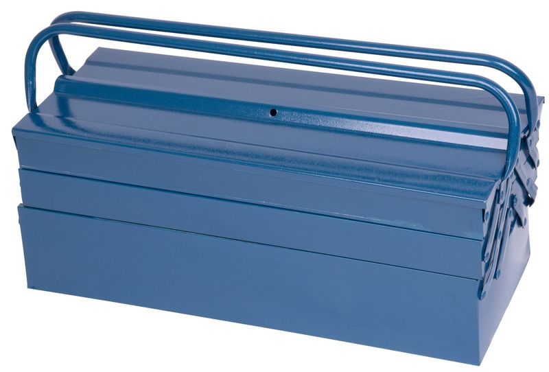 Kufr kovový na nářadí 5-dílný