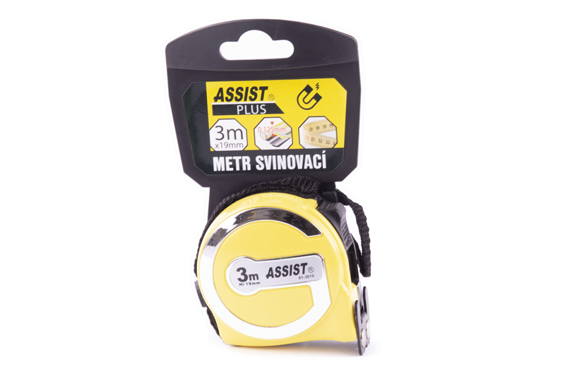 Metr svinovací ASSIST PLUS 3 m