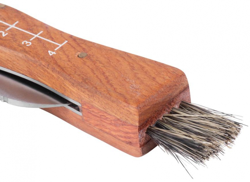 Nůž houbařský se štětečkem 140/210 mm