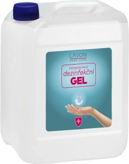 LAVON bezoplachový dezinfekční gel 5 l