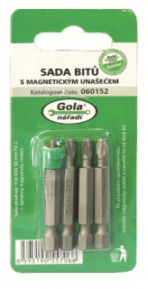 Gola sada bitů PZ2 s magnetickým unašečem