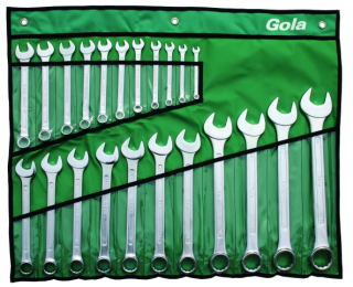 Gola sada OP klíčů DIN 3113 7-32, 22 dílů 