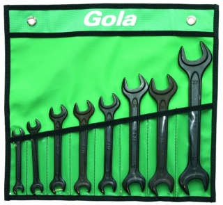 Gola sada otev. mat. klíčů 8x9 - 24x27, 8 dílů 