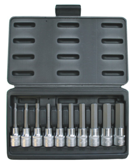 Gola sada prodloužených imbusových hlavic 1/2"