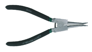 Gola kleště na vnější pojistné kroužky vyhnuté 160 mm