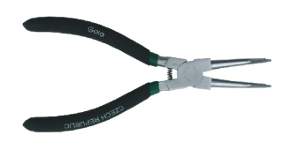 Gola kleště na vnitřní pojistné kroužky vyhnuté 160 mm